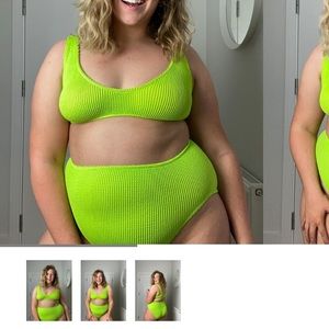 Rare and out of stock Youswim wasabi bikini (like new condition)